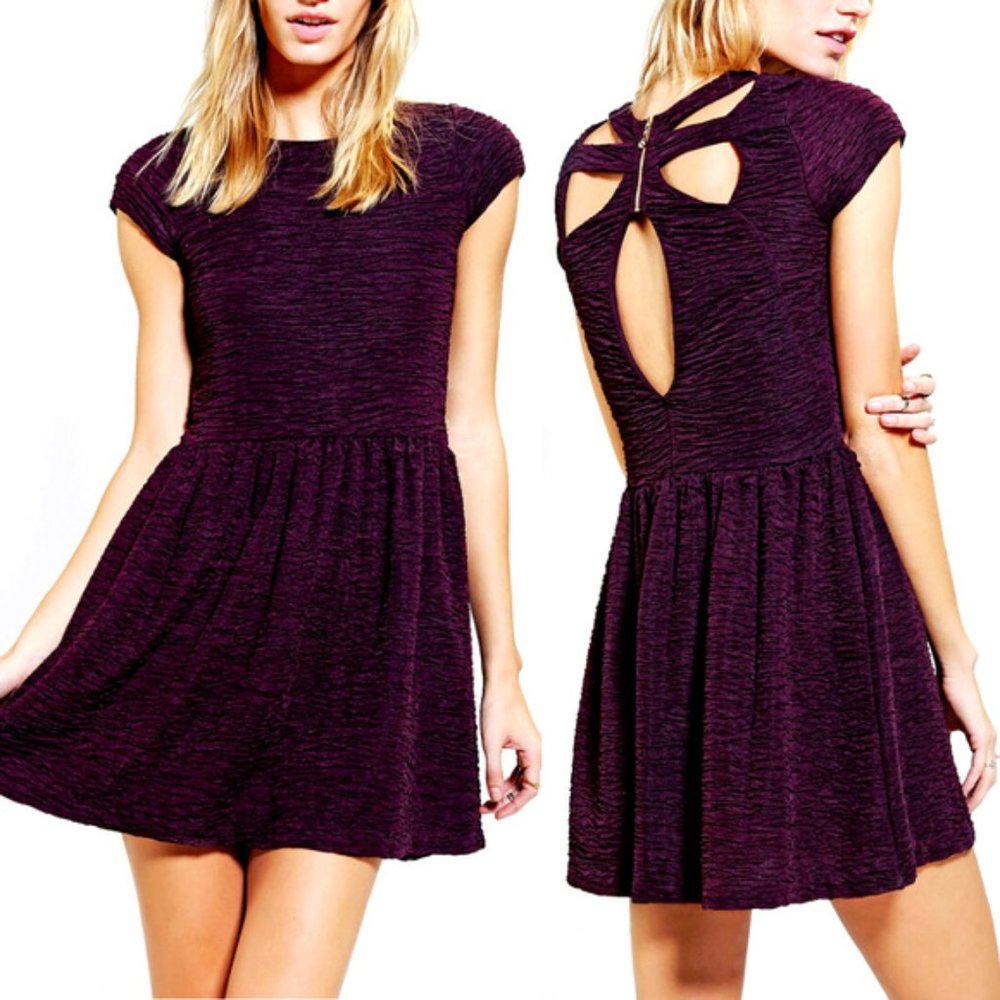 Kimchi Blue "Sparkle Motion Fit & Flare Dress"